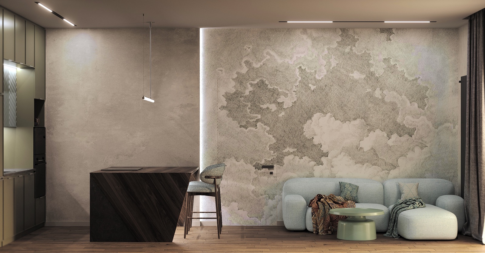 Flat Interior Design 60 m²